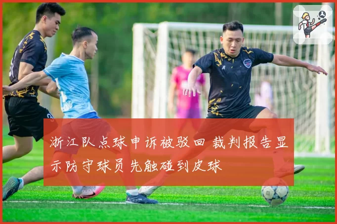 浙江队点球申诉被驳回 裁判报告显示防守球员先触碰到皮球